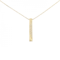 K18YG Dây chuyền kim cương 0.10CT - Hàng hiệu Chính hãng