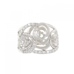 Nhẫn kim cương K18WG hồng 0.32CT 670414