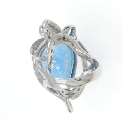 Nhẫn Blue Topaz K18WG 27.70CT - Hàng hiệu Chính hãng 855276