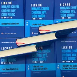 LỊCH SỬ KHÁNG CHIẾN CHỐNG MỸ CỨU NƯỚC  (1945-1975) - Bộ 9 tập bìa cứng 751388
