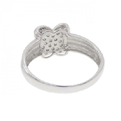 Nhẫn kim cương hoa K18WG 0.20CT 670061