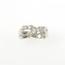 Nhẫn kim cương PT900/K18YG 0.54CT - Hàng hiệu Authentic 848172