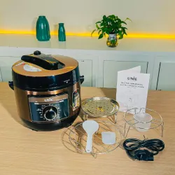 Nồi áp suất Unie UPC5081Y 5L, 7 chức năng, 11 bảo vệ an toàn, công suất 900W CHÍNH HÃNG 578127