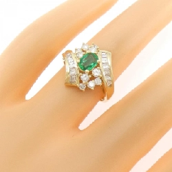 Nhẫn Emerald K18YG 0.39CT - Hàng hiệu Chính hãng 854775