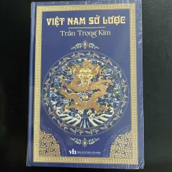 Việt Nam Sử Lược Trần Trọng Kim bìa cứng 