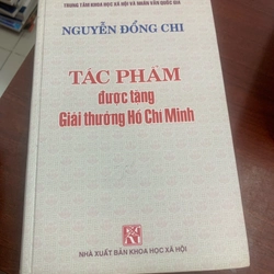 Nguyễn Đổng Chi tác phẩm được tặng giải thưởng Hồ Chí Minh