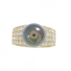 Nhẫn ngọc trai đen K18YG 9.7mm - Hàng hiệu Chính hãng 849292