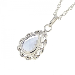 K18WG Đá Tanzanite Dây Chuyền - Hàng hiệu Chính hãng 860469