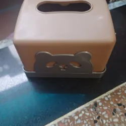 Hộp Khăn Giấy Gấu Nâu Mới