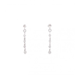 K18WG Bông tai kim cương 0.30CT - Hàng hiệu Chính hãng