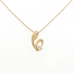 K18YG Dây chuyền kim cương 0.10CT - Hàng hiệu Chính hãng