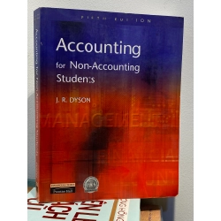 Accouting for Non-Accouting Students - J. R. Dyson
