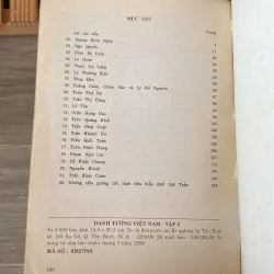 DANH TƯỚNG VIỆT NAM, Tập 1 (XB 1999) 760353