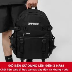 Balo davie pass vải dù canvas cũ 788838