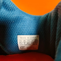 Giày Adidas chạy bộ size 40 màu xanh chính hãng 523303