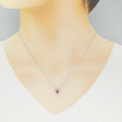 Dây chuyền Ruby PT900/PT850 0.36CT - Hàng hiệu Chính hãng 858823