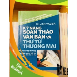 (TẶNG BOOKMARK) Kỹ năng soạn thảo văn bản và thư từ thương mại - Jan Yager - KỸ NĂNG - RBK2911-167