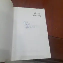 LÊ VÂN Yêu và Sống 726950