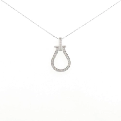 Dây chuyền kim cương PT900/PT850 0.15CT - Hàng hiệu Authentic