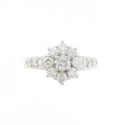 Nhẫn kim cương hoa PT900 0.50CT - Hàng hiệu Authentic 854740