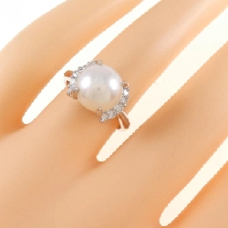 Nhẫn ngọc trai Akoya PT900 9.6mm 671081