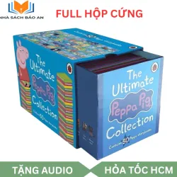 Sách nhập trung - Peppa Pig hộp xanh - Mỗi level 50 quyển - Tặng File nghe Mp3