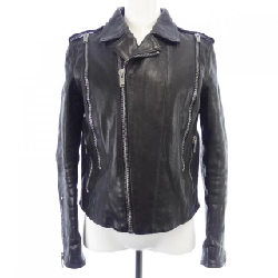 Áo khoác da biker SAINT LAURENT 334572 - Hàng hiệu Authentic