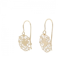 K18YG Bông tai - Hàng hiệu Authentic 870293