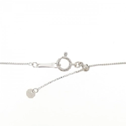 K18WG Cú Mèo Đá Rhodochrosite Dây Chuyền - Hàng hiệu Chính hãng 860051