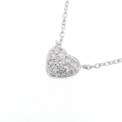 K10WG Dây chuyền kim cương hình trái tim 0.09CT - Hàng hiệu Chính hãng 860785