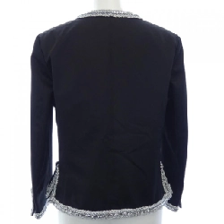 【Mã giảm giá】Áo khoác không cổ CHANEL 642718