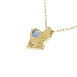 K18YG Sapphire Necklace 0.33CT - Hàng hiệu Authentic 863251