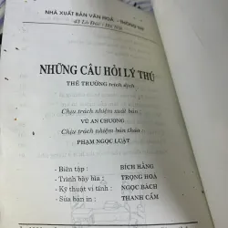Những Câu Hỏi Lý Thú - M.I-Lin 927487