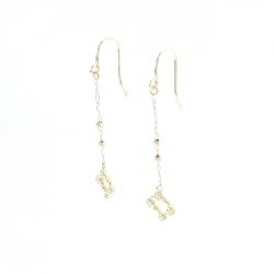 K18YG Bông tai kim cương 0.08CT - Hàng hiệu Chính hãng 873360