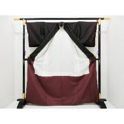 Tơ tằm vỏ sò Ryukyu tím thêu - Hàng hiệu Authentic 878534