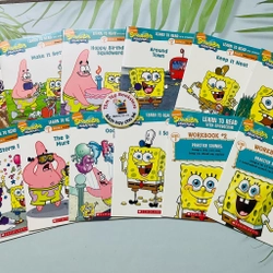 Boxset  sách cho bé tập đọc  Learn to Read with Spongebob 478867