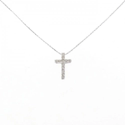 K14WG/K10WG Dây chuyền kim cương 0.20CT - Hàng hiệu Chính hãng