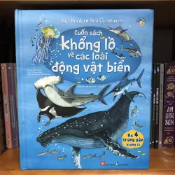 Cuốn Sách Khổng Lồ Về Các Loài Động Vật Biển - Minna Lacey  1050287