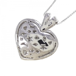 K18WG Dây chuyền kim cương 1.55CT - Hàng hiệu Chính hãng 860525