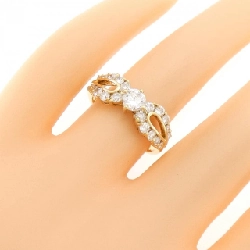 Nhẫn kim cương K18YG 0.36CT 672339