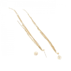 K18YG Bông tai - Hàng hiệu Authentic 870471