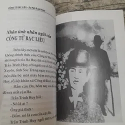 Công tử Bạc Liêu- Sự thật và giai thoại. Soạn giả Phan Trung Nghĩa 697391