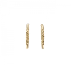 K18YG Khuyên tai - Hàng hiệu Authentic 874477