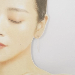 K10YG Bông tai hình trái tim - Hàng hiệu Chính hãng 872014