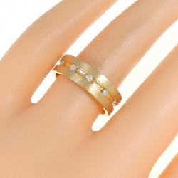 Nhẫn kim cương K18YG 0.10CT 669197