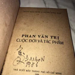 Phan văn trị cuộc đời và tác phẩm - Nguyễn Khăc Thuần  990644