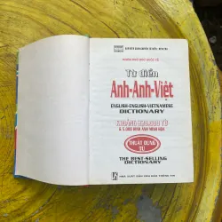 TỪ ĐIỂN ANH- ANH- VIỆT ENGLISH-ENGLISH-VIETNAMESE DICTIONARY 731052
