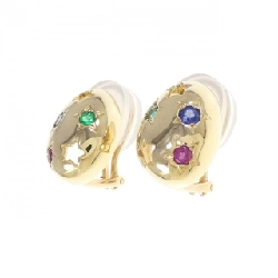 Bông tai đá màu Mikimoto - Hàng hiệu Authentic 845176