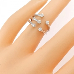 Nhẫn kim cương K18WG 0.25CT 670030