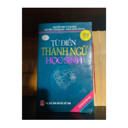 Từ điển thành ngữ Học Sinh HỌC NGOẠI NGỮ VAVO2012-129